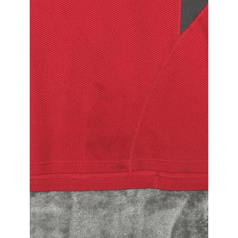 Nike ACG Sweatshirt Mens 2XL Quarter Zip 1/4 Chest Pocket Pullover Red Dri‎ Fit